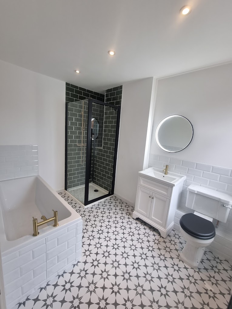 Bathroom in Cardiff by Cardiff & Caerphilly Construction