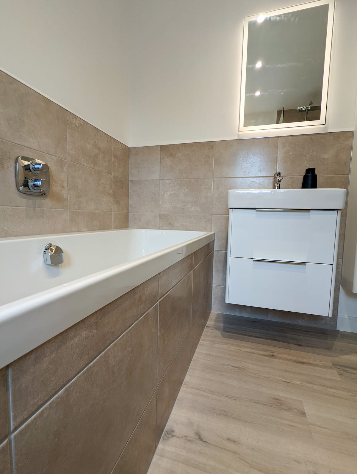 Bathroom installation in Cardiff by Cardiff & Caerphilly Construction