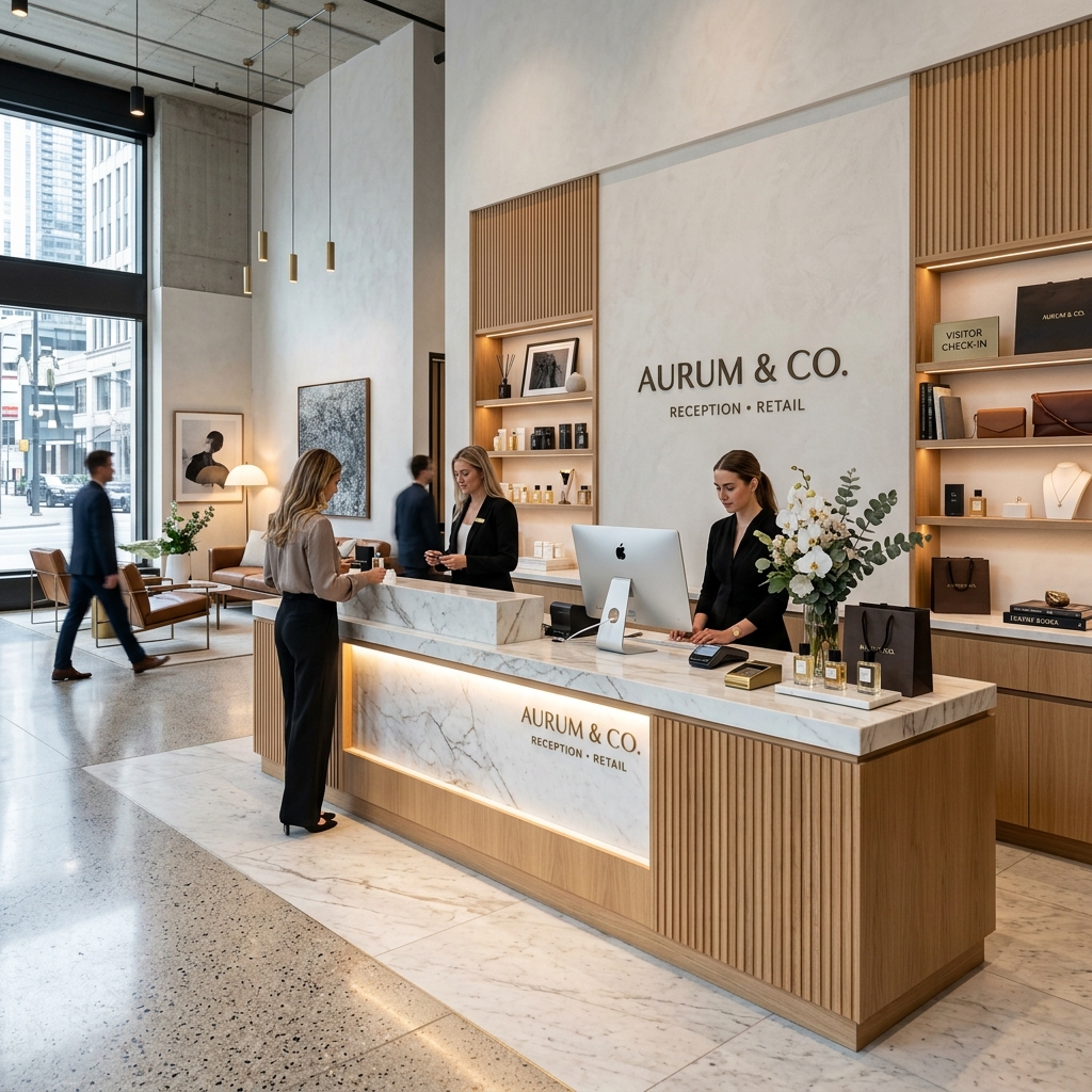 Retail Reception Desk