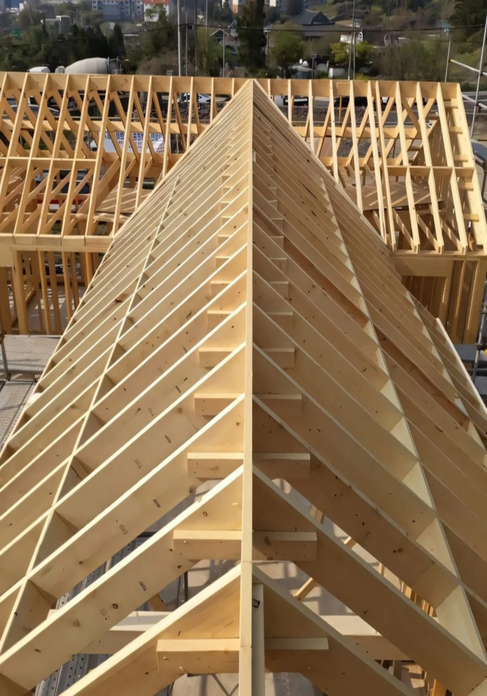 Loft conversion roof timber framing — Cardiff & Caerphilly Construction